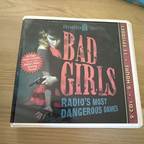 Bad Girl: Radio's Most Dangerous Dames (Audio CD 2007, 9 Discs, Radio Spirits) - Picture 1 of 4